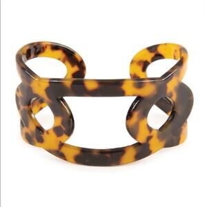 NEW NORDSTROM REVOLVE Brown Tortoiseshell Wrapped Bracelet Bangle Cuff Jewelry